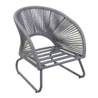 Salón compuesto por 2 sillones con mesa de centro - Maleta Viadurini