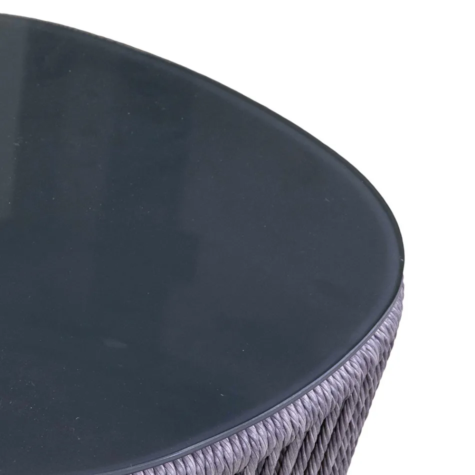 Salón compuesto por 2 sillones con mesa de centro - Maleta Viadurini