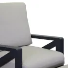 Salón compuesto por sofá, mesa de centro y sillones con reposapiés - Tablón de anuncios Viadurini
