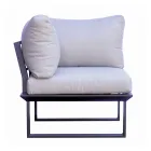 Salón de jardín compuesto por 2 sofás y mesa central - Pippo Viadurini