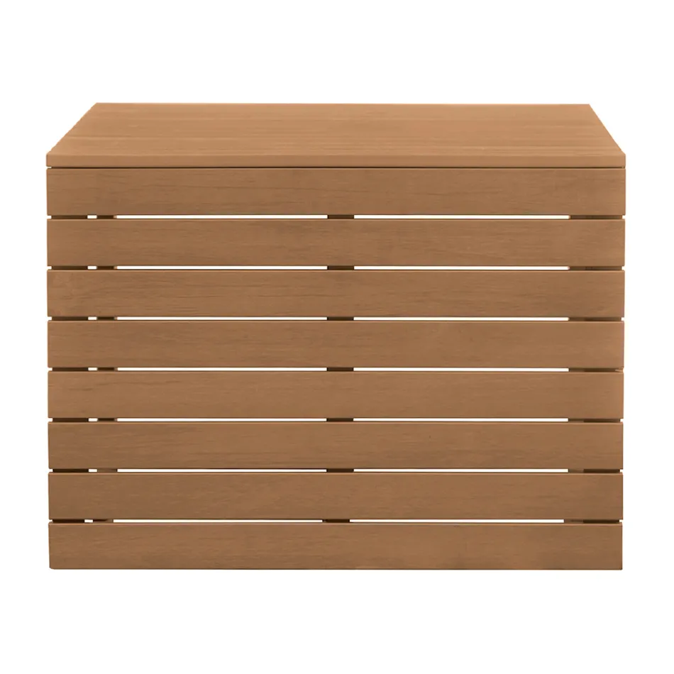 Salón de jardín compuesto por 2 sofás y mesa central - Pippo Viadurini