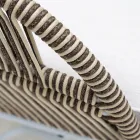 Salón de jardín en Aluminio y tejido de cuerdas - Alcor Viadurini