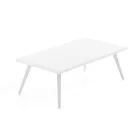 Salón interior y exterior con 2 sillones, 1 sofá y 1 mesa de centro - Sortir Viadurini