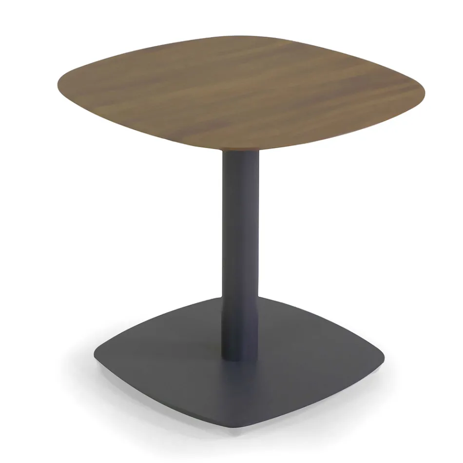 Salón de aluminio con transferencia térmica efecto madera - Camper Viadurini