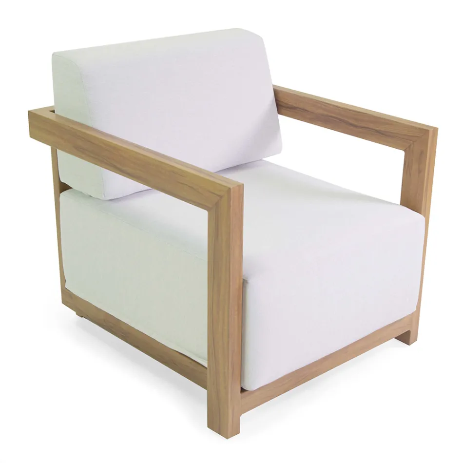 Salón de aluminio con transferencia térmica efecto madera - Camper Viadurini