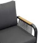 Salón de aluminio con detalles de teca brasileña - Diario Viadurini