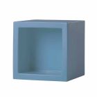 Estantería de color de cubo Slide Open Cube de diseño moderno hecho en Italia Viadurini