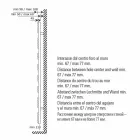 Calentador de toallas de baño de diseño moderno en acero a 386 vatios - Pavo real Viadurini