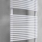 Calentador de toallas de baño hidráulico de diseño vertical en acero 1013 W - Griffin Viadurini