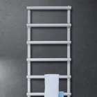 Calentador de toallas eléctrico con elementos circulares Made in Italy - Fresa Viadurini