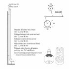 Secatoallas Eléctrico para Baño Diseño Vertical en Acero 300 W - Italo Viadurini