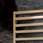 Calientatoallas Hidráulico de Líneas Simples en Acero Made in Italy - Pistacho Viadurini