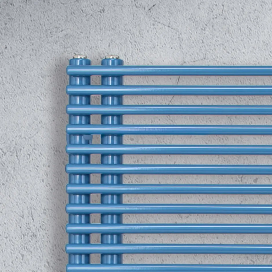 Calentador de Toallas de Acero al Carbono con Sistema Eléctrico - Peanuts Viadurini