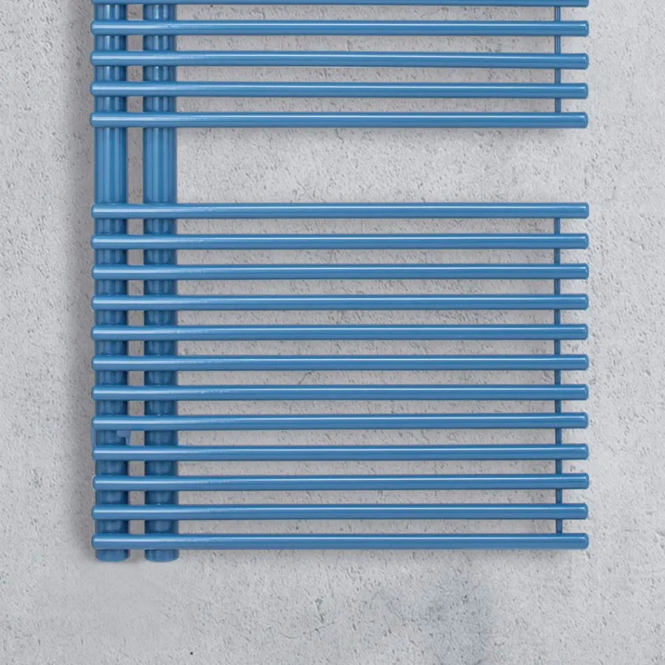 Calentador de Toallas de Acero al Carbono con Sistema Eléctrico - Peanuts Viadurini