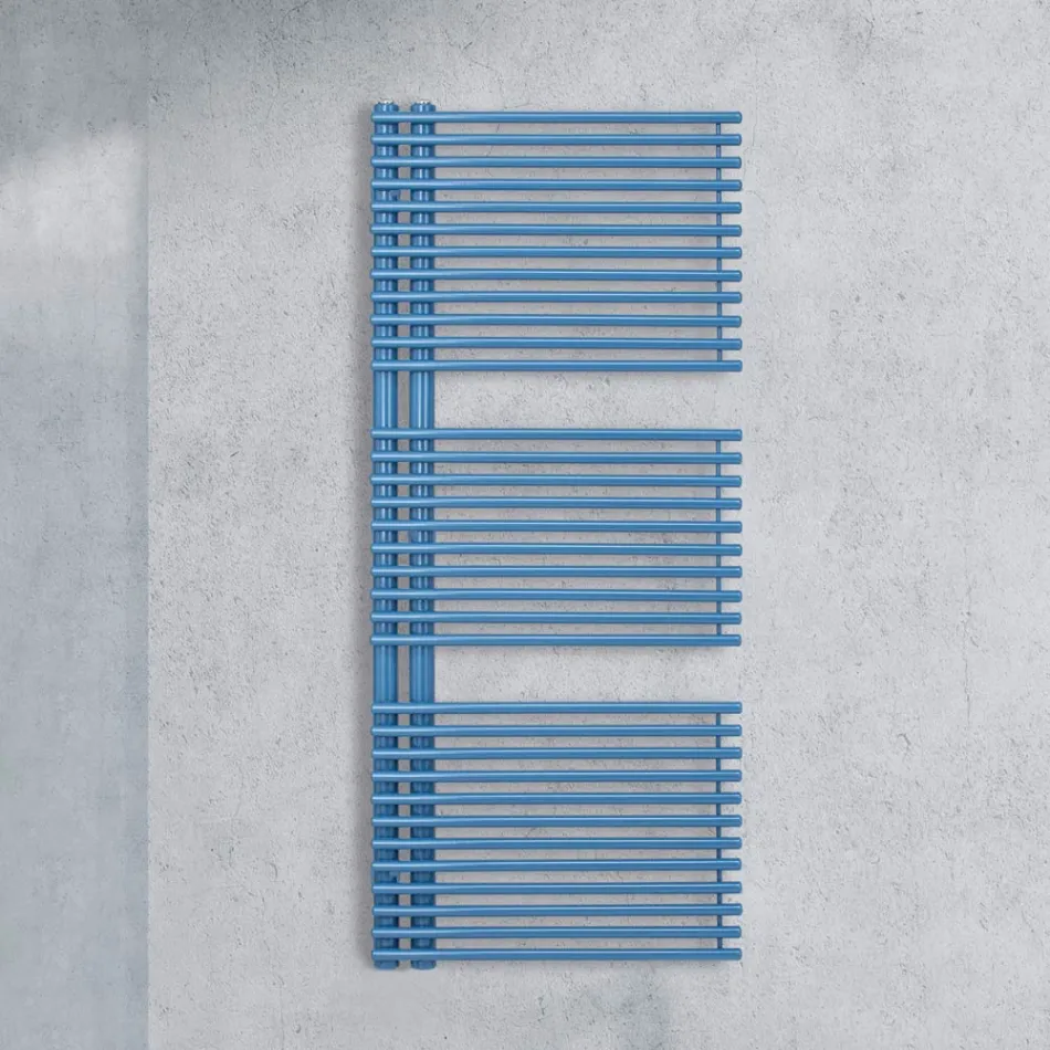Calentador de Toallas de Acero al Carbono con Sistema Eléctrico - Peanuts Viadurini