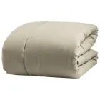 Calentador de cama doble de 350 gr/m2 en puro algodón teñido en prenda - Delicacy Viadurini