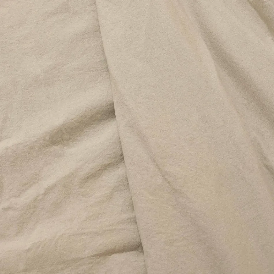 Calentador de cama doble de 350 gr/m2 en puro algodón teñido en prenda - Delicacy Viadurini