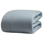 Calentador de cama doble de 350 gr/m2 en puro algodón teñido en prenda - Delicacy Viadurini