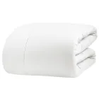 Calentador de cama doble de 350 gr/m2 en puro algodón teñido en prenda - Delicacy Viadurini