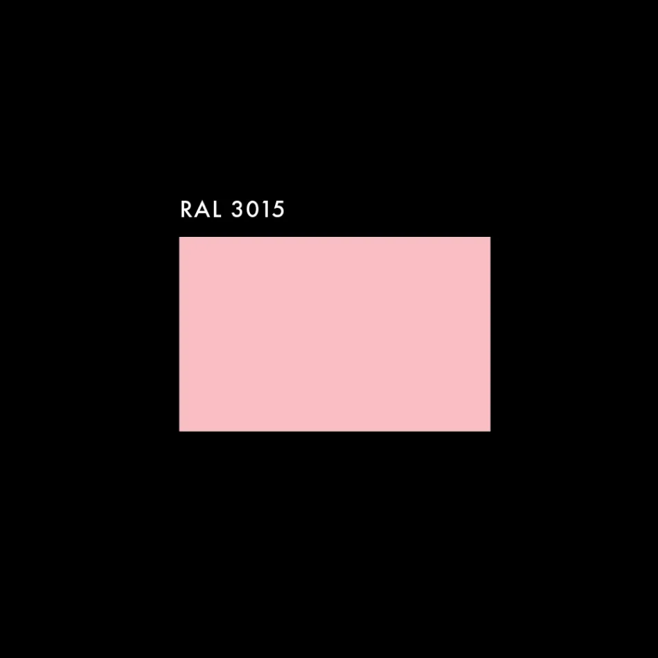 Calentador de toallas eléctrico tipo escalera redondo de acero coloreado fabricado en Italia - Cadena Viadurini