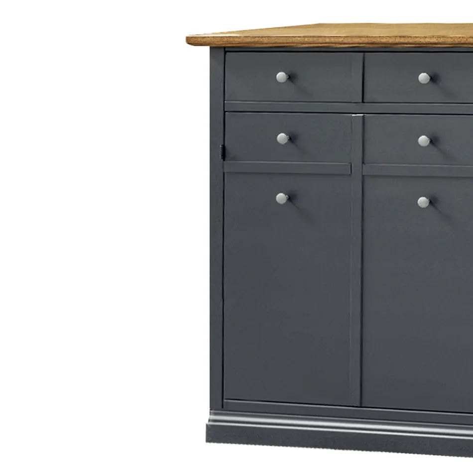 Zapatero en madera contrachapada Toulipier Made in Italy - Visnus Viadurini