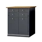 Zapatero en madera contrachapada Toulipier Made in Italy - Visnus Viadurini