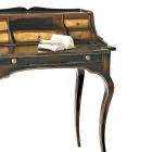 Escritorio con 5 cajones y tapa extraíble Made in Italy - Maia Viadurini