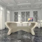 Escritorio de diseño moderno hecho en Italia, Popoli. Viadurini