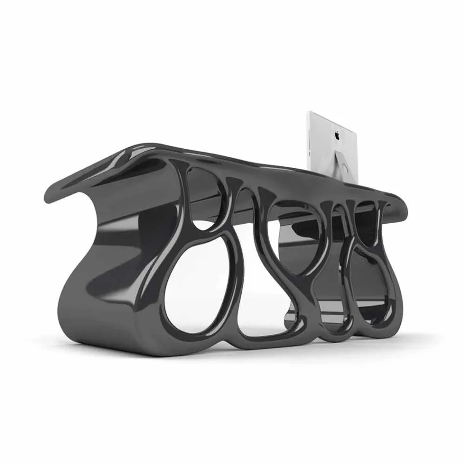 Escritorio de oficina de diseño moderno producido en Italia, Mirto Viadurini