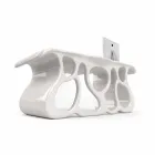 Escritorio de oficina de diseño moderno producido en Italia, Mirto Viadurini