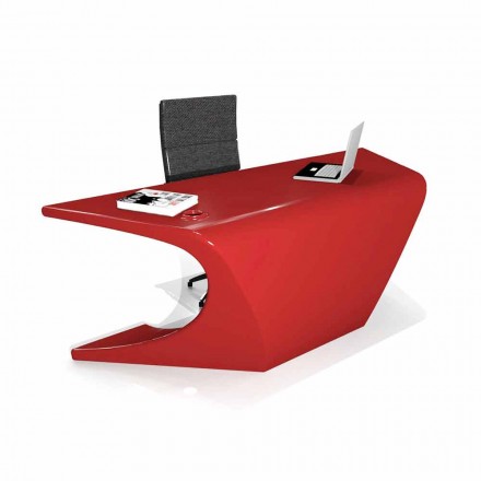 Escritorio de oficina moderno producido en Italia, Cerami Viadurini