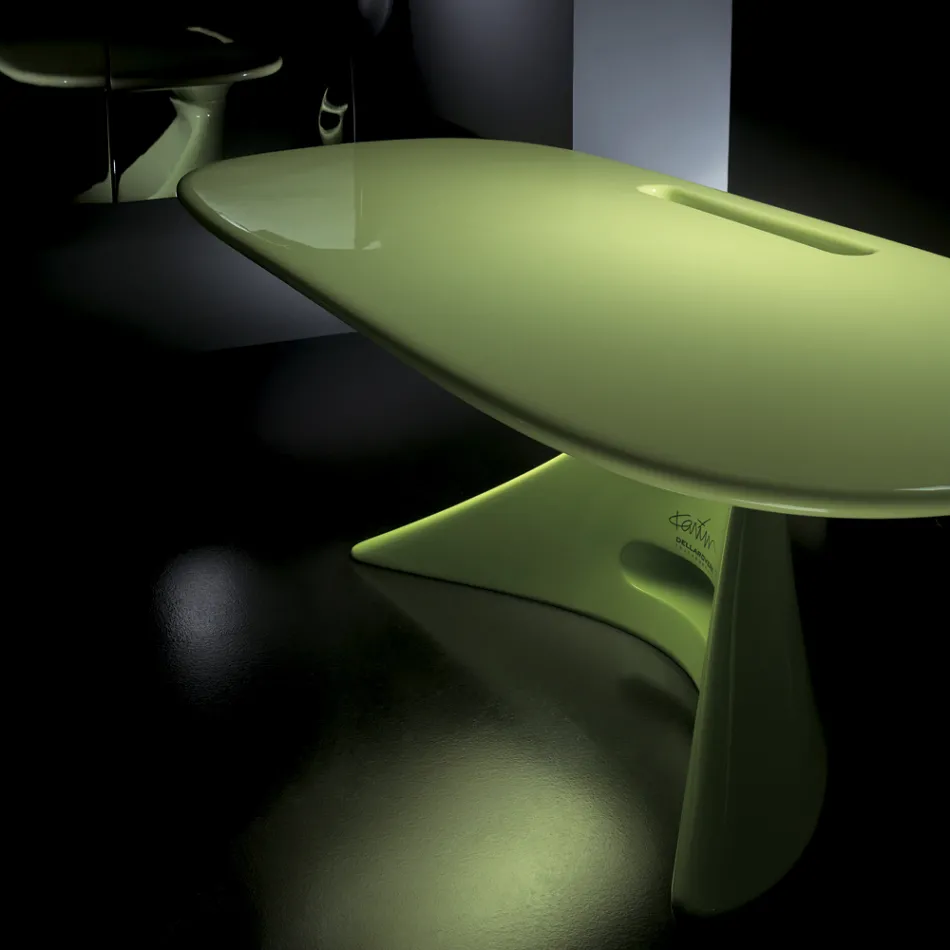 Escritorio Karim Rashid en resina - Smania Viadurini