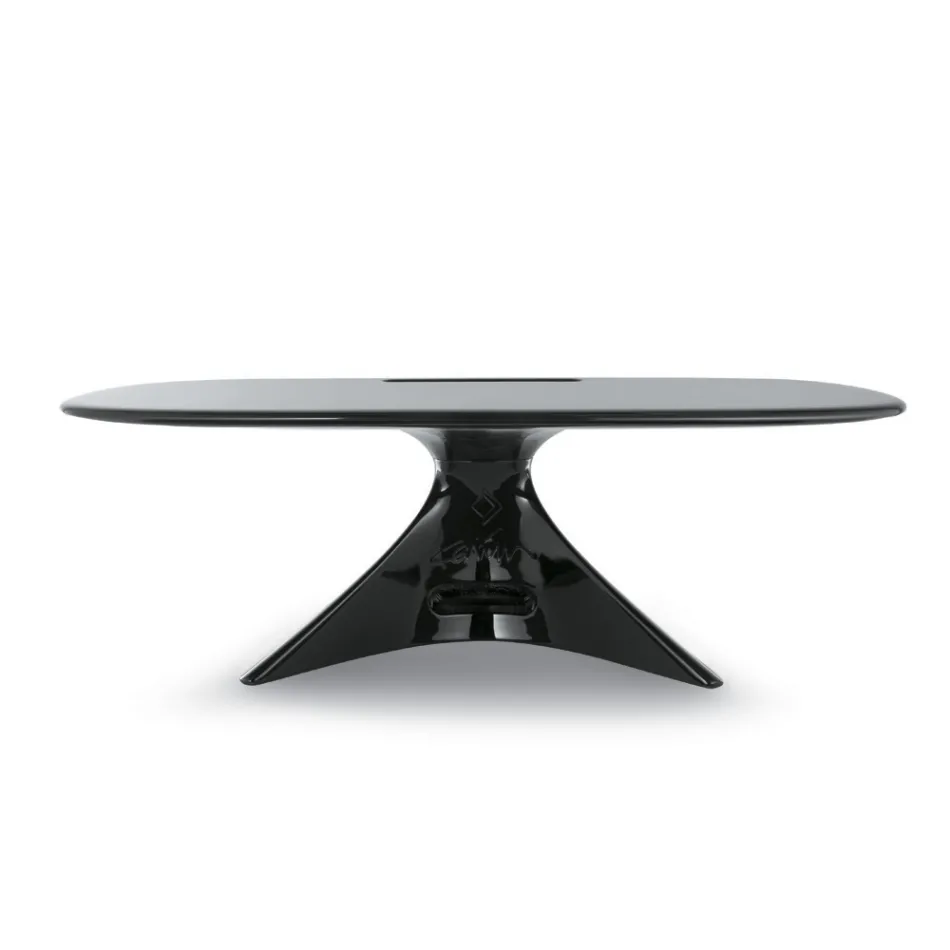 Escritorio Karim Rashid en resina - Smania Viadurini