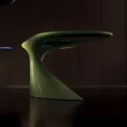 Escritorio Karim Rashid en resina - Smania Viadurini