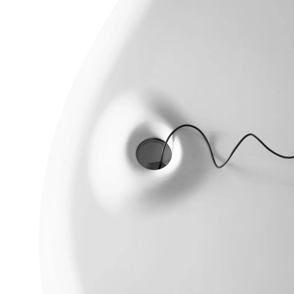 Escritorio ejecutivo de Karim Rashid en poliuretano en varios acabados - James Viadurini