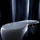 Escritorio ejecutivo de Karim Rashid en poliuretano en varios acabados - James Viadurini