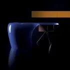 Escritorio ejecutivo de Karim Rashid en poliuretano en varios acabados - James Viadurini