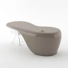 Escritorio ejecutivo de Karim Rashid en poliuretano - James Viadurini