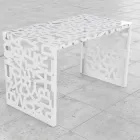 Escritorio Kattedra Letters &quot;Una cascada&quot; 120x65x75 Mabele Viadurini