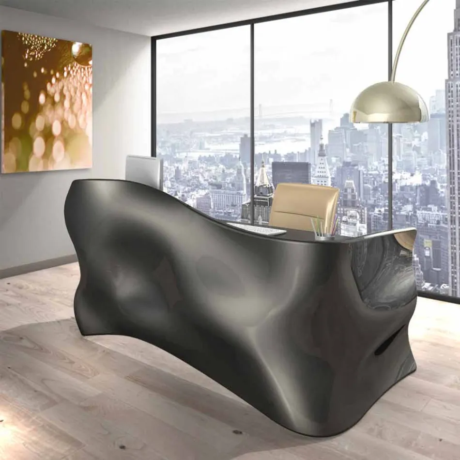 Velo moderno escritorio de oficina, hecho en Italia. Viadurini