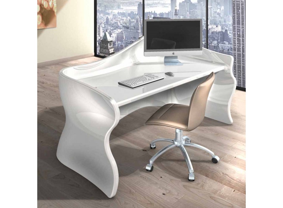 Velo moderno escritorio de oficina, hecho en Italia. Viadurini