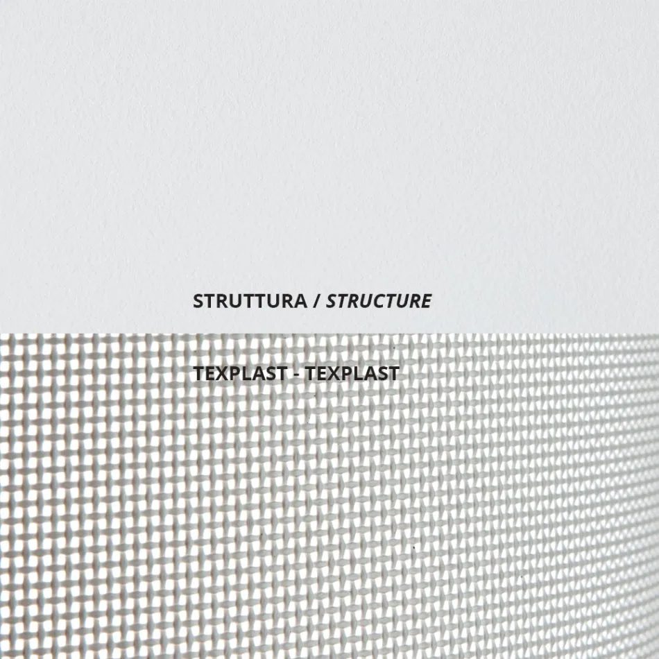 Tumbona de jardín plegable en acero galvanizado Made in Italy 2 piezas - Hobbit Viadurini