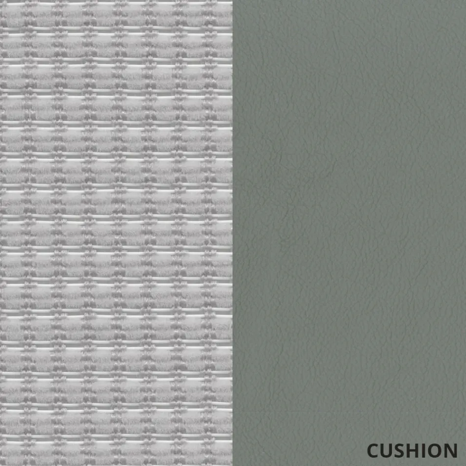 Silla alta de oficina con ruedas y cojín ergonómico y giratorio - Filanna Viadurini