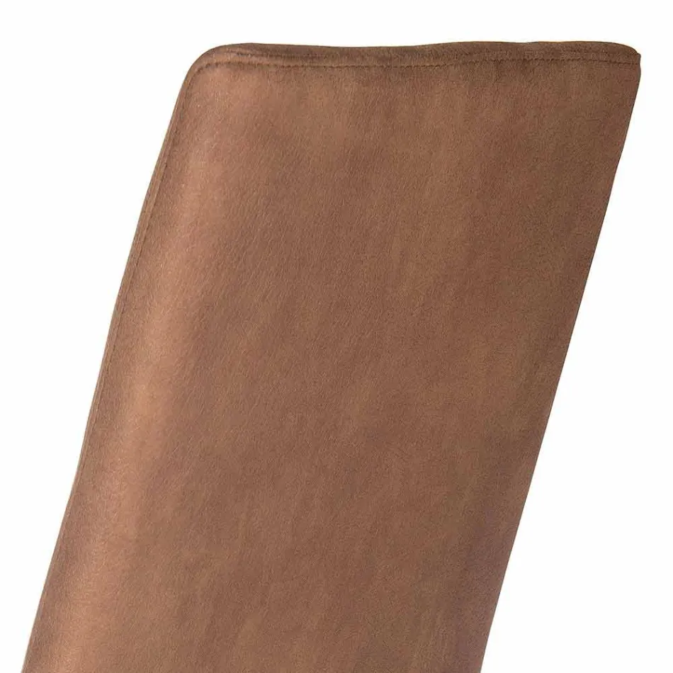 Silla con respaldo alto Becca de diseño moderno, fabricada en Italia Viadurini