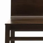 Silla con estructura de fresno y carcasa de roble Made in Italy - Emilia Viadurini