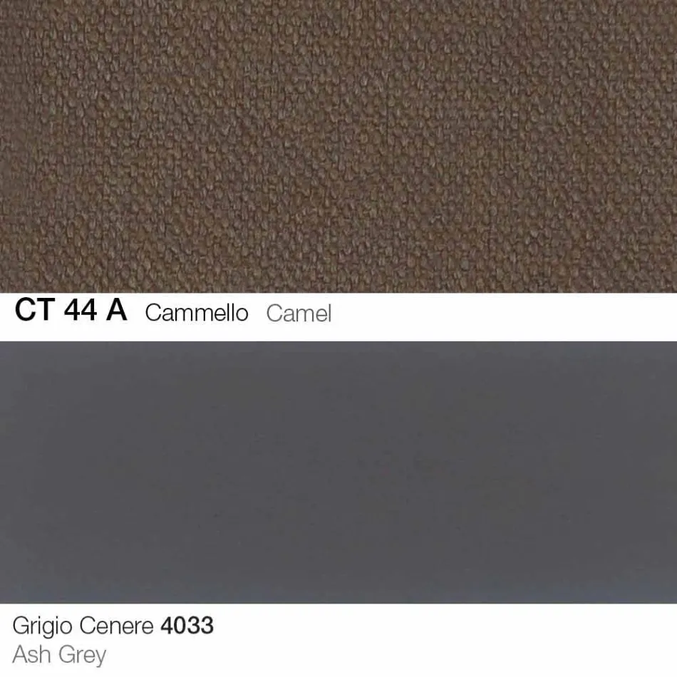 Silla de cocina con reposabrazos en tela y madera Made in Italy - Marchesi Viadurini