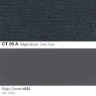 Silla de cocina con reposabrazos en tela y madera Made in Italy - Marchesi Viadurini