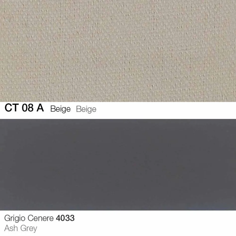 Silla de cocina con reposabrazos en tela y madera Made in Italy - Marchesi Viadurini