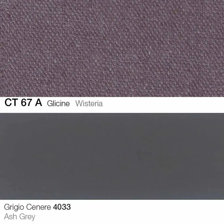 Silla de cocina con reposabrazos en tela y madera Made in Italy - Marchesi Viadurini