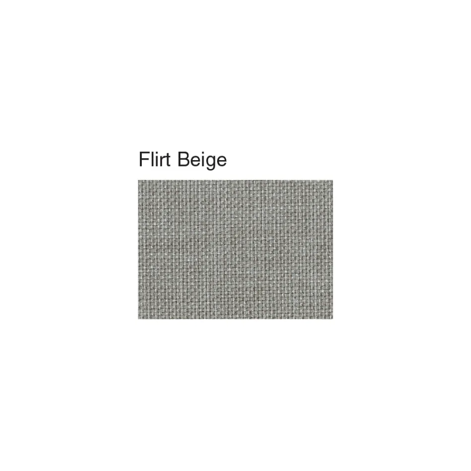 Silla de cocina en madera y asiento en tela de diseño italiano - Jeanine Viadurini